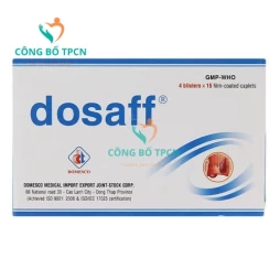 Dosaff - Hỗ trợ điều trị bệnh trĩ, giảm ứ trệ tuần hoàn tĩnh mạch hiệu quả