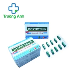 Doxycyclin 100mg Khapharco - Thuốc điều trị nhiễm khuẩn hiệu quả
