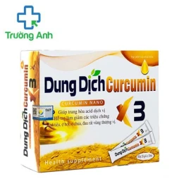 Dung dịch Curcumin X3 - Hỗ trợ trung hòa acid dịch vị