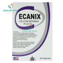 Ecanix - Giúp bổ sung vitamin và canxi cho cơ thể hiệu quả