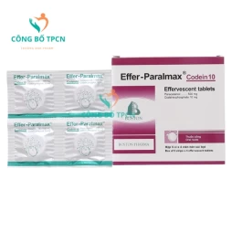 Effer-Paralmax codein 10 Boston - Thuốc giảm đau hiệu quả