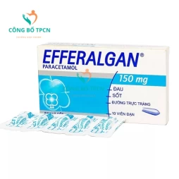 Efferalgan 150 - Thuốc giảm đau hạ sốt hiệu quả của Pháp
