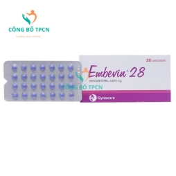 Embevin 28 Gynocare - Thuốc tránh thai hiệu quả