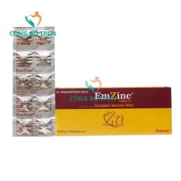 Emzinc - Thuốc điều trị thiếu kẽm, tiêu chảy, uống bù nước hiệu quả
