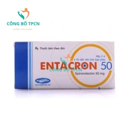 Entacron 50 Savipharm - Thuốc điều trị tăng huyết áp hiệu quả