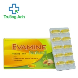 Evamine Natural – Hỗ trợ chống oxy hóa hiệu quả