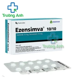 Ezensimva 10/10 Agimexpharm - Thuốc điều trị tăng cholesterol máu