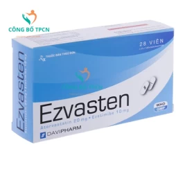 Ezvasten - Thuốc điều trị tăng cholesterol máu hiệu quả