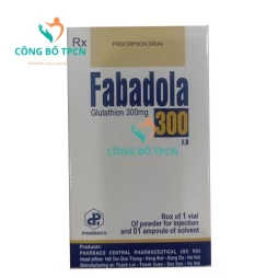 Fabadola 300 - Thuốc điều trị giảm độc tính trên hệ thần kinh
