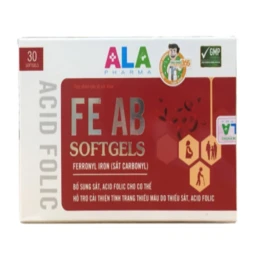 FE AB Softgels - Bổ sung sắt, hỗ trợ tạo máu hiệu quả