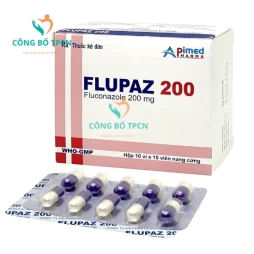 Flupaz 200 Apimed - Thuốc điều trị nhiễm nấm hiệu quả