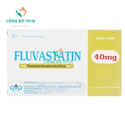 Fluvastatin 40mg MD Pharco - Thuốc điều trị rối loạn lipid máu
