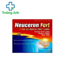 Neuceron Fort - Hỗ trợ chống oxy hóa, ngăn ngừa xơ vữa động mạch