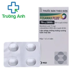 Fosamax Plus 70mg/2800IU - Thuốc điều trị bệnh loãng xương của Tây Ban Nha