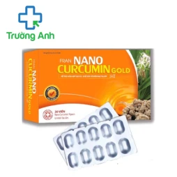 Fran Nano curcumin HT Gold – Hỗ điều trị loét dạ dày tá tràng hiệu quả