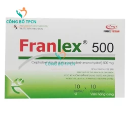Franlex 500mg - Thuốc điều trị nhiễm khuẩn hiệu quả
