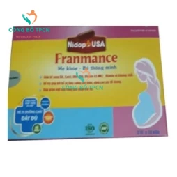 Franmance - Hỗ trợ điều trị thiếu máu do thiếu sắt hiệu quả
