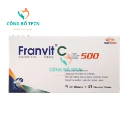 Franvit C Ex 500 - Bổ sung vitamin, chống lão hóa của Éloge France