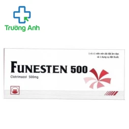 Funesten 500 Pymepharco - Thuốc điều trị các bệnh nấm âm đạo hiệu quả