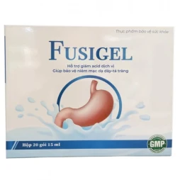 FusiGel - Hỗ trợ giảm acid dịch vị, bảo vệ niêm mạc dạ dày