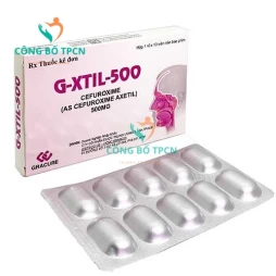 G-Xtil-500 India - Thuốc điều trị nhiễm khuẩn hiệu quả