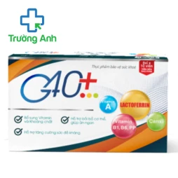 G40+ – Hỗ trợ bổ sung vitamin và khoáng chất cho cơ thể