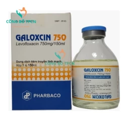 Galoxcin 750mg/150ml - Thuốc điều trị nhiễm khuẩn hiệu quả của Pharbaco