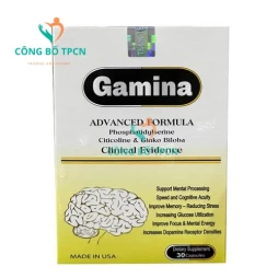 Gamina - Giúp tăng cường tuần hoàn não, giảm căng thẳng thần kinh