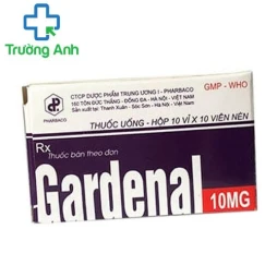 Gardenal 10mg Pharbaco - Thuốc điều trị động kinh hiệu quả