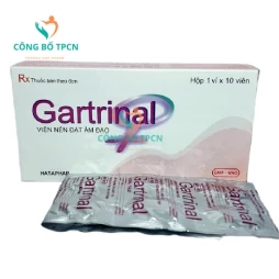 Gartrinal - Viên đặt điều trị viêm âm đạo hiệu quả