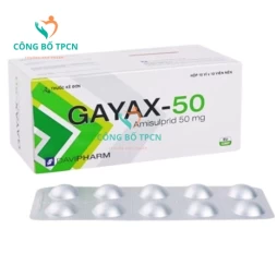 Gayax-50 - Thuốc điều trị bệnh tâm thần phân liệt cấp tính và mãn tính