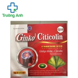 Ginkgo biloba Citicolin Coenzym Q10 - Hỗ trợ Hoạt huyết