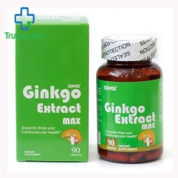 Ginkgo Extract Max - Giúp tăng cường tuần hoàn não