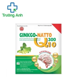 Ginkgo Natto 300 Q10 - Hỗ trợ hoạt huyết, tăng cường tuần hoàn não