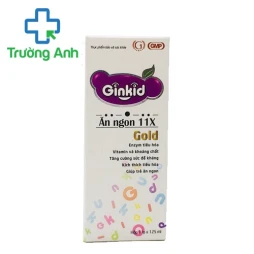 Ginkid Ăn Ngon 11X gold - Tăng cường hệ tiêu hóa, giúp trẻ ăn ngon