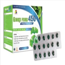 Ginko Fort 450 - Giúp hoạt huyết, tăng cường tuần hoàn máu não 
