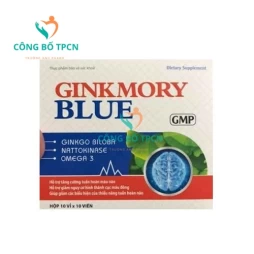 Ginkomory Blue - Thực phẩm chức năng tăng cường tuần hoàn não