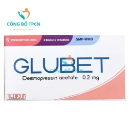 Glubet 0,2mg Medisun - Thuốc điều trị chứng tiểu đêm hiệu quả