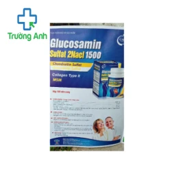 GLUCOSAMIN Sulfat 2NaCl 1500 - Giúp làm trơn ổ khớp