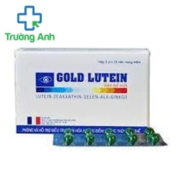 Gold Lutein - Giúp tăng cường thị lực, bảo vệ mắt hiệu quả