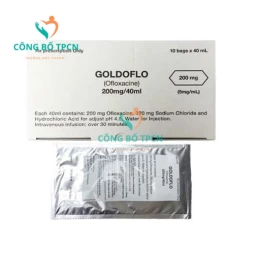 Goldoflo 200mg/40ml - Thuốc điều trị bệnh nhiễm khuẩn hiệu quả