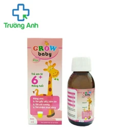 Grow Baby Plus - Bổ sung calci và vitamin cho cơ thể