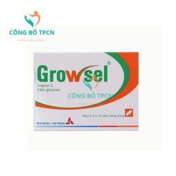 Growsel - Giúp bổ vitamin C và kẽm cho cơ thể hiệu quả
