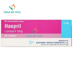 Haepril 5mg - Thuốc điều trị tăng huyết áp của Bồ Đào Nha