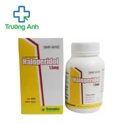 Haloperidol 1,5mg Danapha (lọ 400 viên) - Thuốc điều trị tâm thần hiệu quả