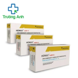 Hemax 4000 I.U - Thuốc điều trị thiếu máu của Argentina