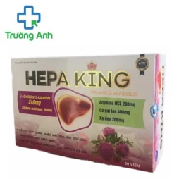 Hepa King France EU Gold -  Hỗ trợ giảm men gan, suy gan