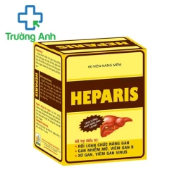 Heparis - Giúp bảo vệ, phục hồi, tăng cường chức năng gan