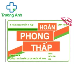 Hoàn phong thấp Hanapharm (4 viên hoàn mềm) - Giảm đau nhức xương khớp