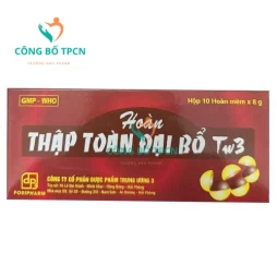 Thập toàn đại bổ TW3 - Thuốc điều trị suy nhược cơ thể
